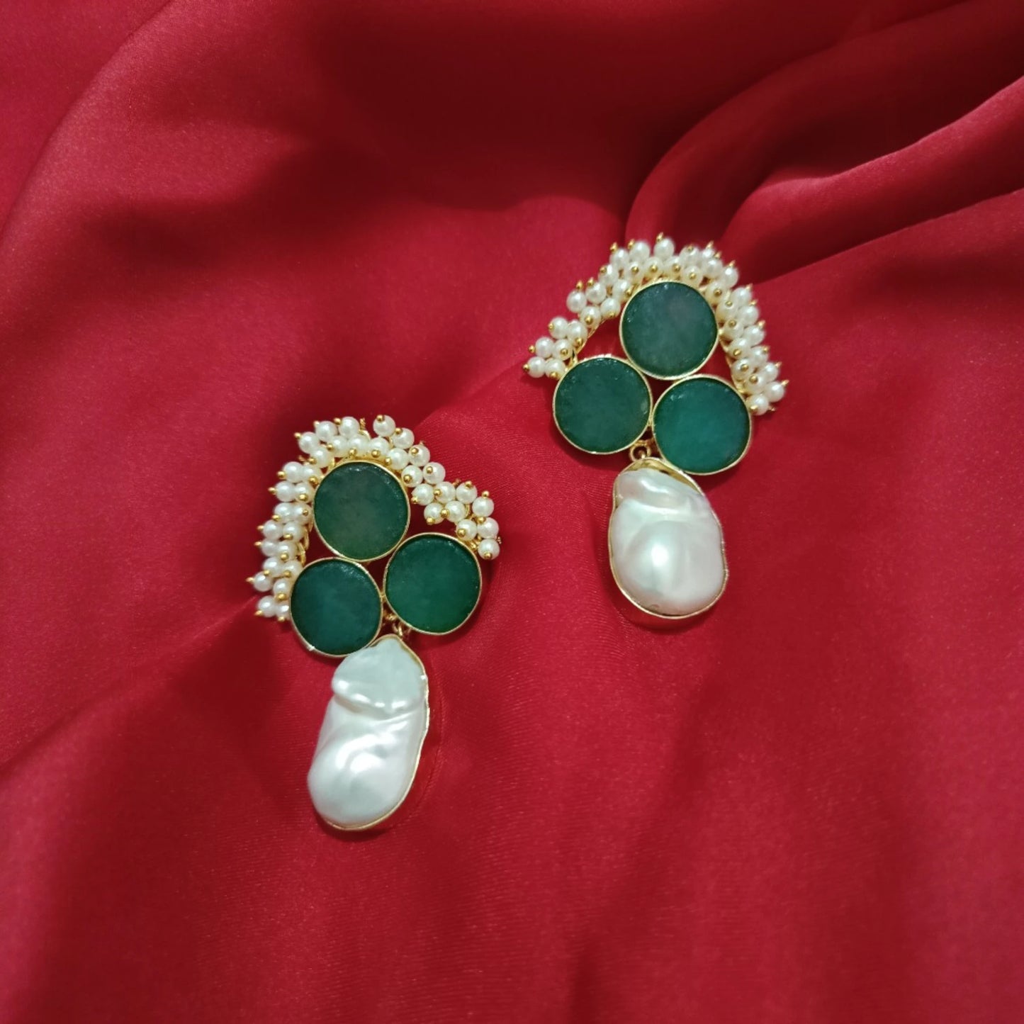 Trishya Green Pearl Drops