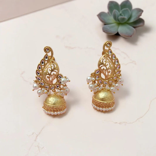 Aabira Pearl Jhumka