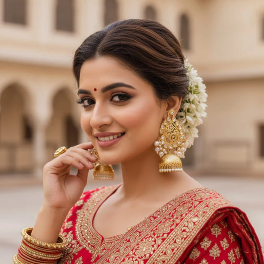 Aabira Pearl Jhumka