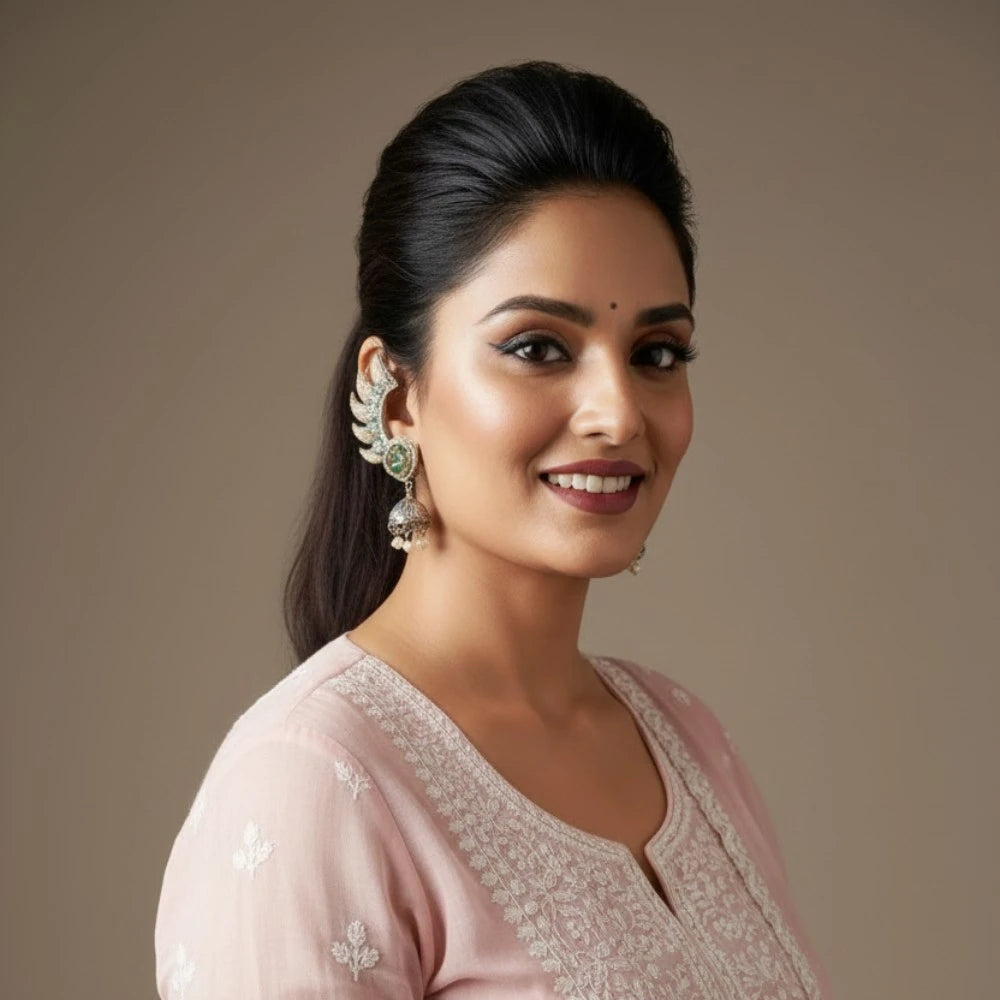 Ada Earcuff styled on a model