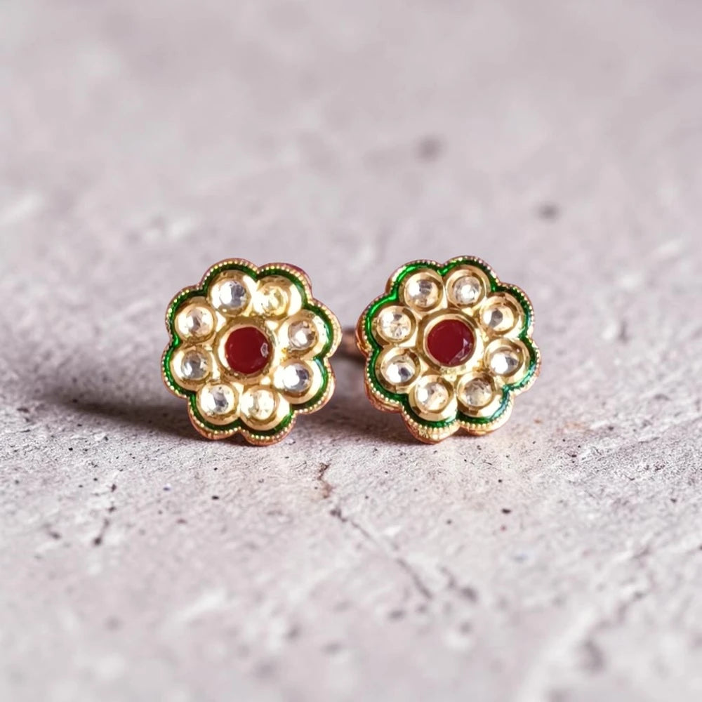 Divya Kundan Studs