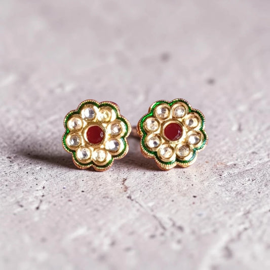 Divya Kundan Studs