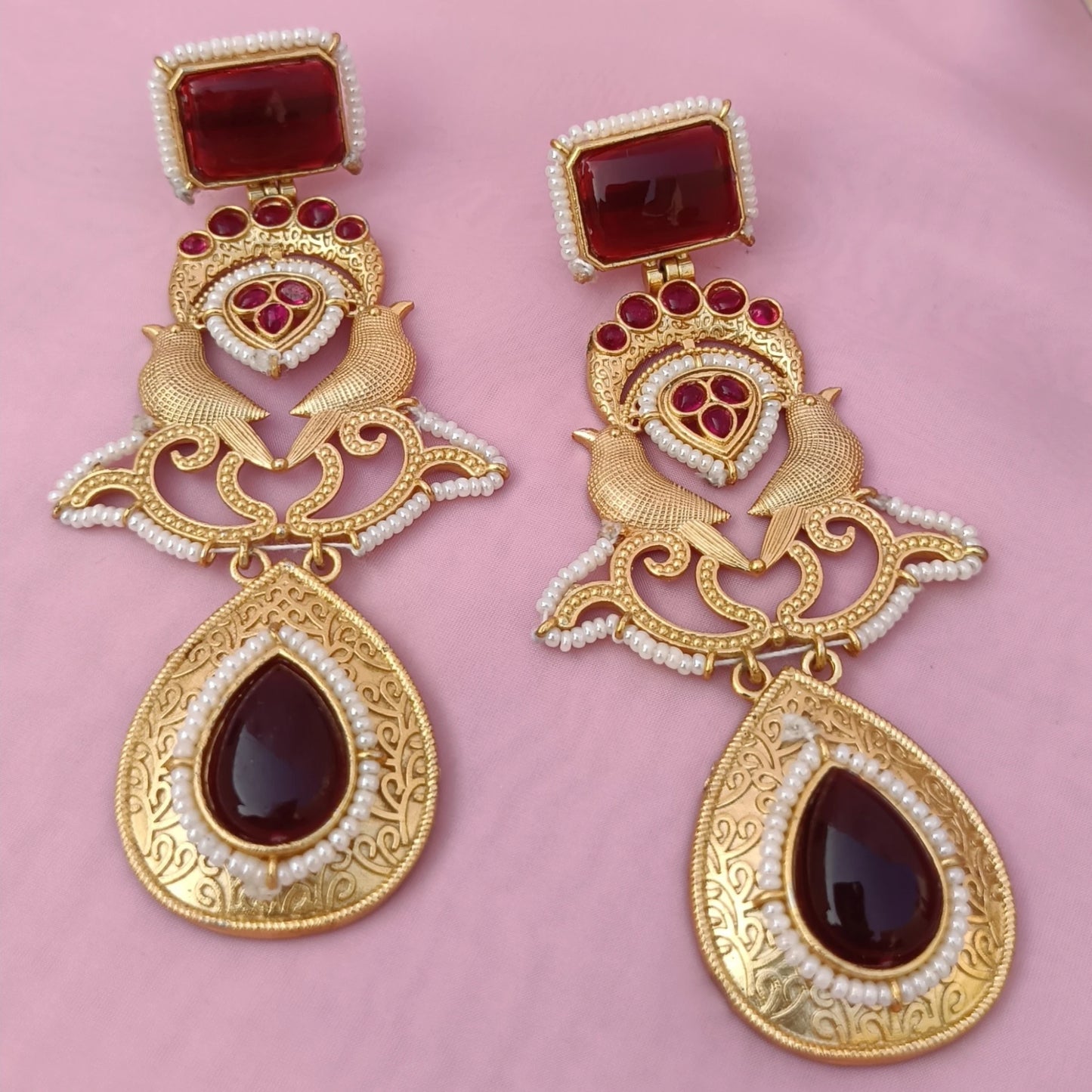 Mayuri Ruby Danglers