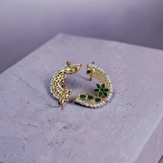 Meher Green Earcuff