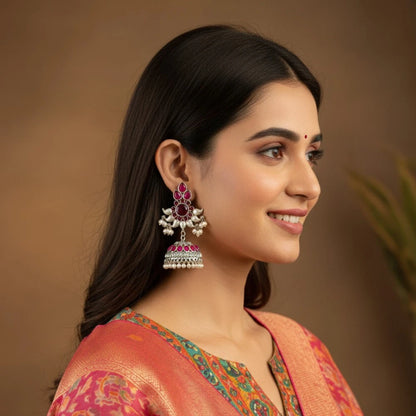 RaniSilverJhumka Model