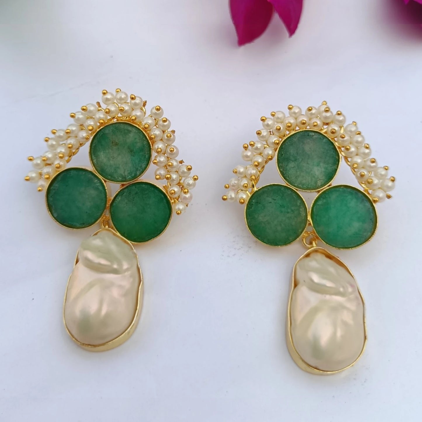 Trishya Green Pearl Drops