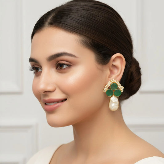 Trishya Green Pearl Drops
