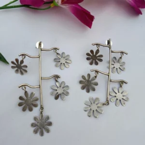 metallic bloom danglers